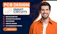 design iot embedded pcb with arduino, esp32 schematic and gerber
