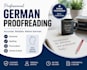 proofread and edit your german text manually