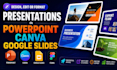 redesign presentation, convert canva figma powerpoint redo editable presentation