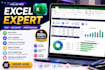 create, format, fix and organize microsoft excel spreadsheets