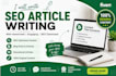 write engaging blog posts and articles