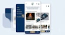 design a premium luxury mobile app UI UX in flutterflow
