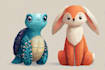 draw cute animal illustrations