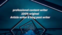 write high quality hindi content website
