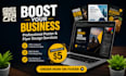 design professional promotional posters and banners