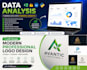 do something like logo designing and data analysis