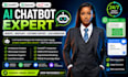 build ai chatbot for website, whatsapp, customer support and lead generation