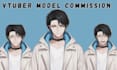 design vtuber model live2d model vtuber rigging character design anime vtuber