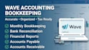 do bookkeeping and accounting in wave accounting