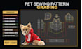 do professional dog clothing pattern grading and sizing charts