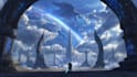 create stunning fantasy landscape, background illustration