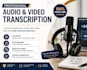 transcribe urdu audio and video into urdu text