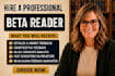 alpha read, beta read and be your romance beta reader, ya fantasy beta reader