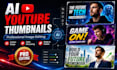 create ai youtube thumbnails with professional image editing