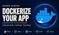 dockerize your application and set up docker compose