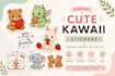 draw cute kawaii doodles,stickers illustrations