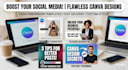 design engaging instagram posts for real estate using canva