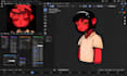 create game ready rigged textured 3d characters for unreal engine and unity