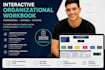 create a professional interactive organizational chart
