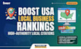 build 50 USA local citations for local SEO