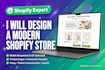 design a professional shopify store that converts