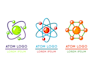 make a modern particle cricle neuro logo