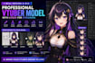 create a anime vtuber avatar with advanced live2d rigging