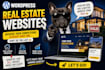 build real estate agent, realtor and investor website with idx mls integration