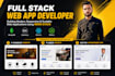 full stack mern website development