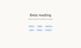 beta read short stories and children books