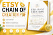 create etsy chain of creation PDF generator
