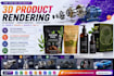 3d cad modeling, product mockup industrial, mechanical product design animation