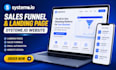 systeme io sales funnel landing page systeme io website systeme io funnel
