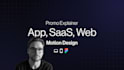 create a modern app, saas, or website promo video