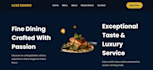 create a landing page website