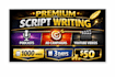 write premium long form podcast scripts