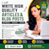 write SEO blog posts and website content that ranks on google