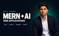 develop a full stack mern saas web application with ai integration