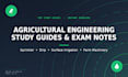 create professional agricultural engineering study guides