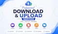provide professional uploading and download services