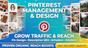 design viral pinterest pins SEO optimized