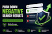 push down negative search results with online reputation management