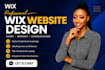 design, redesign, clone, or develop a modern wix website or wix studio website