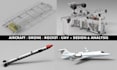 provide aerospace engineering services, aircraft, drone, uav and rocket design