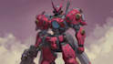 do custom digital 2d anime mecha art illustration