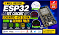 create esp32 schematic esp8266 iot crcuit pcb design bom and gerber file