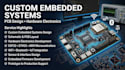 design custom embedded systems, pcb and hardware electronics