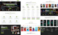creat professional iptv website