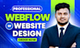 do webflow website, webflow design, figma to webflow, developer, landing page