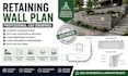 create retaining wall plans structural drawings site plans and cad drawings
